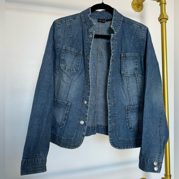 Willi Smith Jackets & Blazers - Womens WILL SMITH Denim Jean Jacket Size 12 Gentle Used